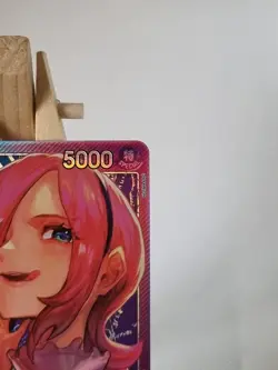 Vinsmoke Reiju OP06-042 Alt Art leader One Piece TCG English NM - Image 3