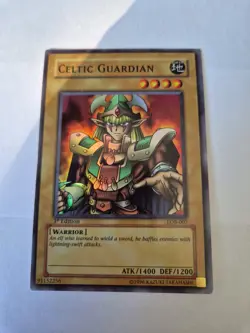 Celtic Guardian LOB-007 1st Ediiton Super Rare Yugioh Card | Asian English - Image 1
