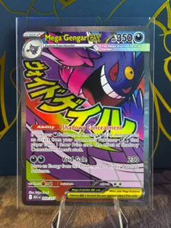Pokemon TCG - Mega Gengar ex 269/217 Ascended Heroes Mega Attack Rare NM Card - Image 1