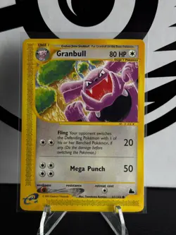 Granbull 61/144 | E-Series Skyridge | Non Holo Pokemon Card NM - Image 1