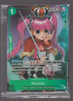 PERONA (ILLUSTRATION BOX VOL.4) OP09-034 ONE PIECE PROMOTION CARDS FOIL NM/M - Image 1