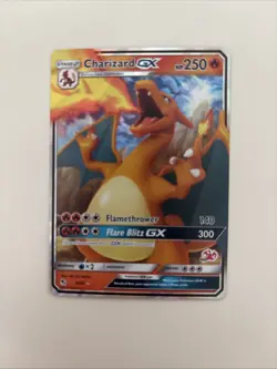 Charizard GX 9/68 Hidden Fates Ultra Rare Full Art Pokemon Card - Image 1