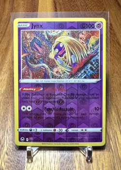 Jynx 062/195 Reverse Holo Uncommon Silver Tempest Pokemon Card NM - Image 1