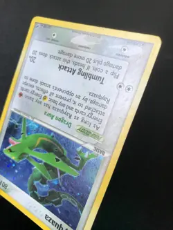 Rayquaza 22/107 EX Deoxys set 2005 Pokemon holo rare card MP - Image 3