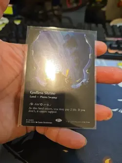 Godless Shrine (Borderless) Foil R 0280 EOE - Image 4