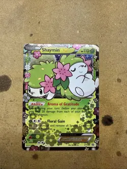 Pokemon TCG Shaymin EX XY148 Black Star Promo 2016 Holo Card - Image 1