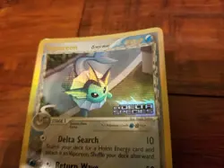 Vaporeon (Delta Species) - 2005 Pokemon EX Reverse Holo Stamped Card - 18/113 - Image 4