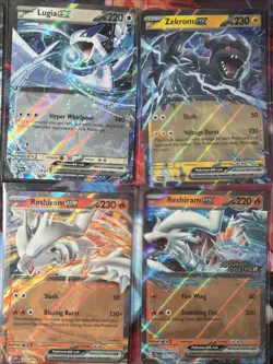 Pokemon 16 ENGLISH Card Lot nm V Max Mega Amazing Ex HOLO Rare Hits Only B56 - Image 2
