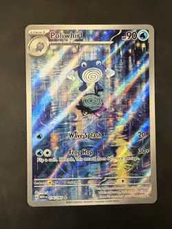 Pokemon Poliwhirl Scarlet & Violet 151 176/165 Holo Stage 1 HP90 20 30+ Card - Image 1