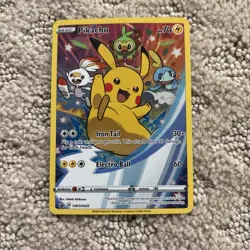Pikachu SWSH020 SWSH: Sword & Shield Promo Cards Holo - Image 2