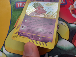 Slowking H22/H32 Aquapolis Holo Rare Pokemon Card - Swirl - Image 5