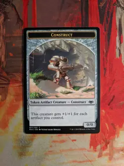 MTG Card: Shapeshifter // Construct Double-sided Token - Image 2