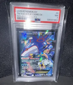 Pokemon Team Aqua Kyogre Ex English Psa 7 Low Pop Card - Image 1