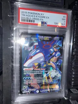 Pokemon Team Aqua Kyogre Ex English Psa 7 Low Pop Card - Image 2