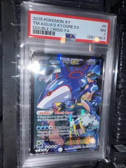 Pokemon Team Aqua Kyogre Ex English Psa 7 Low Pop Card - Image 3