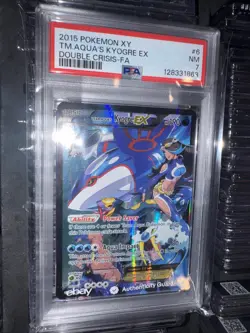 Pokemon Team Aqua Kyogre Ex English Psa 7 Low Pop Card - Image 4