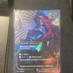 League of Legends Renata Glasc Mastermind Champion Unity Foil Card 088a/221 2026 - Image 1