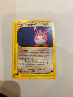 Pokemon Card TCG Wigglytuff Skyridge 34/144 - Non Holo Rare 2003 - Image 3