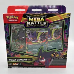 Lot of 2 Pokemon TCG Mega Battle Deck Mega Gengar IR Promo Card Mega Diancie New - Image 2