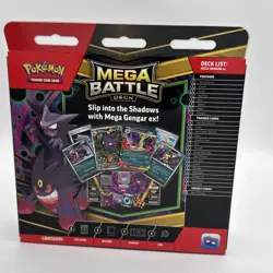 Lot of 2 Pokemon TCG Mega Battle Deck Mega Gengar IR Promo Card Mega Diancie New - Image 4