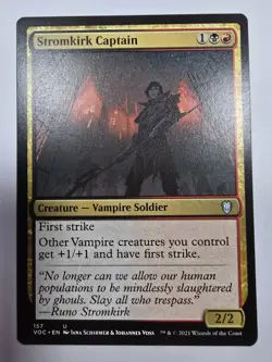 Stromkirk Captain Commander: Innistrad: Crimson Vow Regular Mtg - Image 1