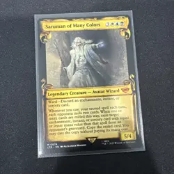 Saruman of Many Colors 0674 Non-Foil NM Pack Fresh Showcase Scrolls - Image 1