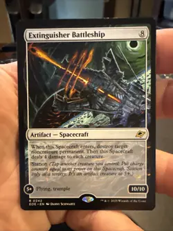 Extinguisher Battleship Edge of Eternities Non-Foil 242 NM - Image 1