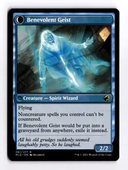 Malevolent Hermit 61 Innistrad: Midnight Hunt R MTG LP - Image 2