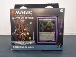 MTG Universes Beyond Warhammer 40,000 - Commander Deck - Necron Dynasties *NEW* - Image 1