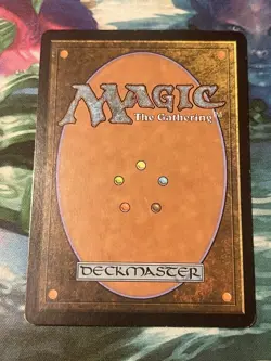 MTG Traditional Chinese Foil Arrogant Wurm John Avon Signed MP+ - Image 2