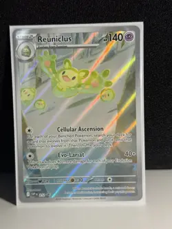 Pokemon Reuniclus SVP 212 Black Star Promo Holo Card Near Mint Condition TCG - Image 1