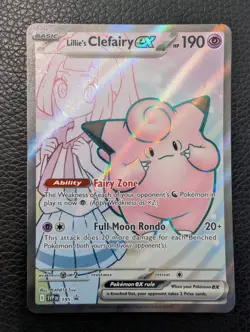 Lillie's Clefairy ex - SVP195 Black Star Promo (Pokemon) - Image 1