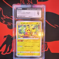 Pokemon Pikachu 014/071 S10a Dark Phantasma Regular Common CGC 9 Japanese 2022 - Image 1