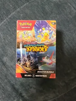 Pokemon TCG: Surging Sparks Booster Bundle-Creased box - Image 1