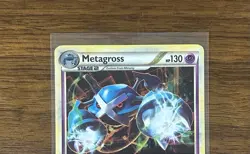 Metagross Rare Holographic Unleashed Set 4/95 Pokemon Card (2010) - Image 2