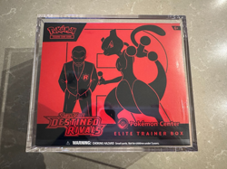 Destined Rivals PC Pokemon Center Elite Trainer Box ETB [MINT SEALED W/CASE] - Image 1