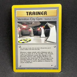 Vermilion City Gym 120/132 Uncommon Gym Heroes Pokemon Lightly Played - Image 1