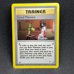 Good Manners 111/132 Uncommon Gym Heroes Pokemon Lightly Played - Image 1