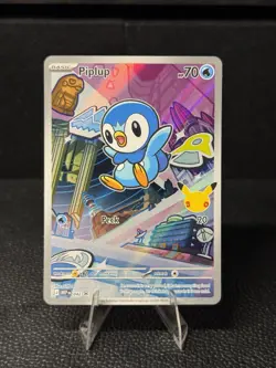 Piplup MEP 042 Pokemon First Partner Illustration Promo - PACK FRESH - Image 1