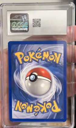 Pokemon TCG Machamp Holo EX Hidden Legends CGC 10 Mint PSA Crossover Potential - Image 2