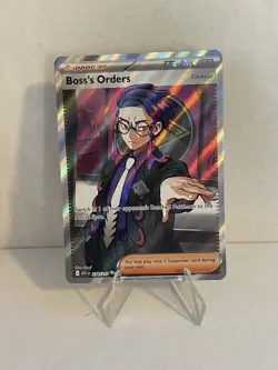 Pokemon TCG Boss's Orders 256/217 Full Art Trainer Ascended Heroes - Image 1