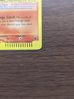 Magby 017/165 Expedition Base Set Holo Rare Pokemon TCG Nintendo e-reader inked - Image 5