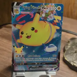 Pokemon TCG Celebrations Flying Pikachu V & VMAX 006/025 007/025 English - Image 3