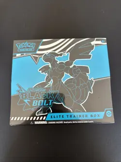 Pokemon TCG Scarlet & Violet Black Bolt Elite Trainer Box (ETB). Factory Sealed. - Image 1