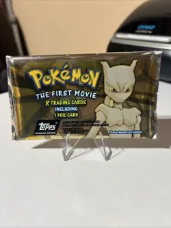 Pokemon The First Movie 1998 - Sealed Factory Pack - Image 1