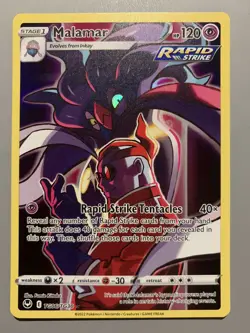 POKEMON MALAMAR SILVER TEMPEST HOLO TRAINER GALLERY TG06/TG30 (ENGLISH VERSION) - Image 1