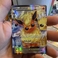 Pokemon TCG Flareon EX RC28-32 Generations Ultra Rare Full Art Holo 170 HP - Image 1
