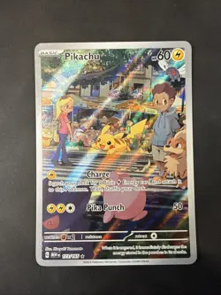 Pokemon TCG: Pikachu 173/165 - SV Scarlet & Violet 151 IR - NM - Image 1