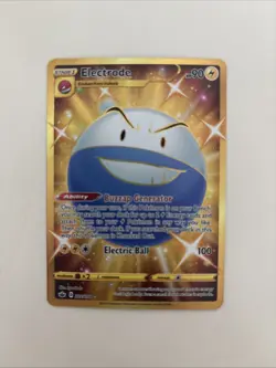 Pokemon Electrode 222/198 Chilling Reign Secret Rare Holo - Image 1
