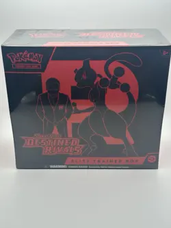 Pokemon TCG: Destined Rivals Elite Trainer Box (ETB) New Factory Sealed - Image 1